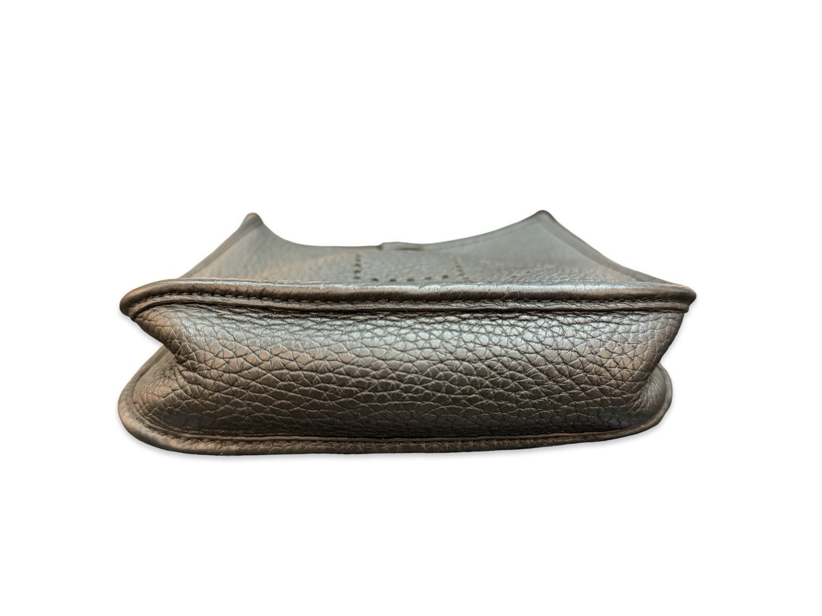 Hermes Evelyne TPM Leather Crossbody Bag Black