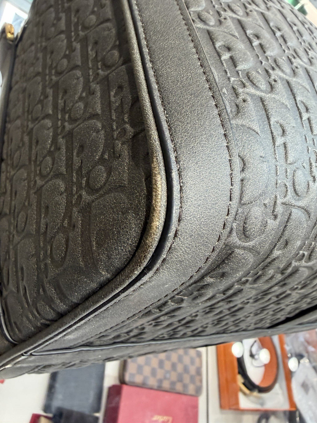 Dior X Denim Tears Lingot 50 Bag 