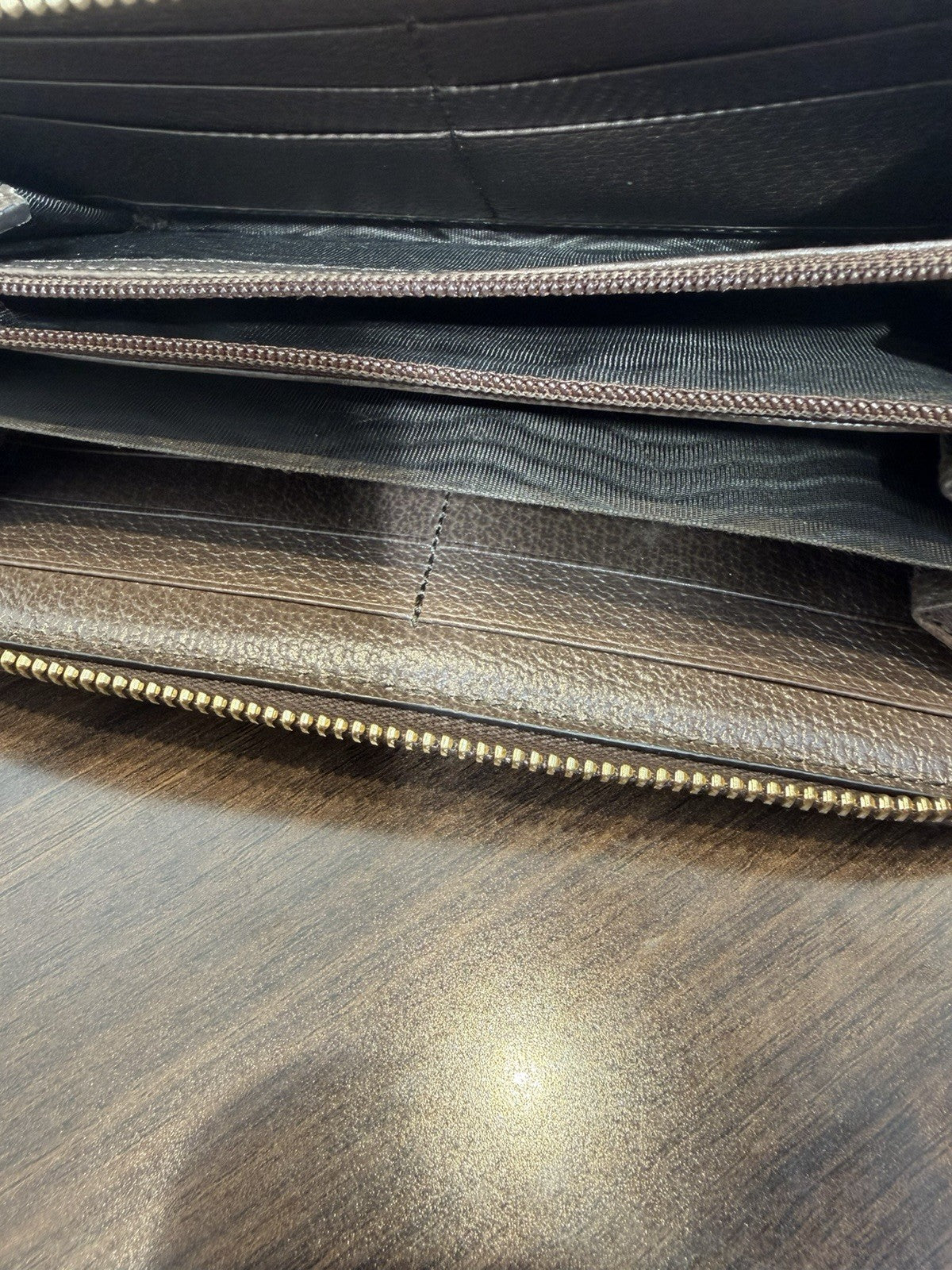 Gucci Ophidia GG Zip Around Wallet