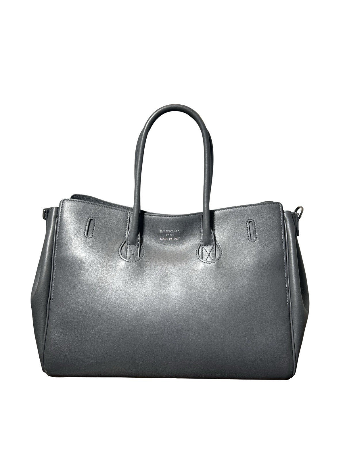 Balenciaga Bel Air Small Carry All Bag Gray