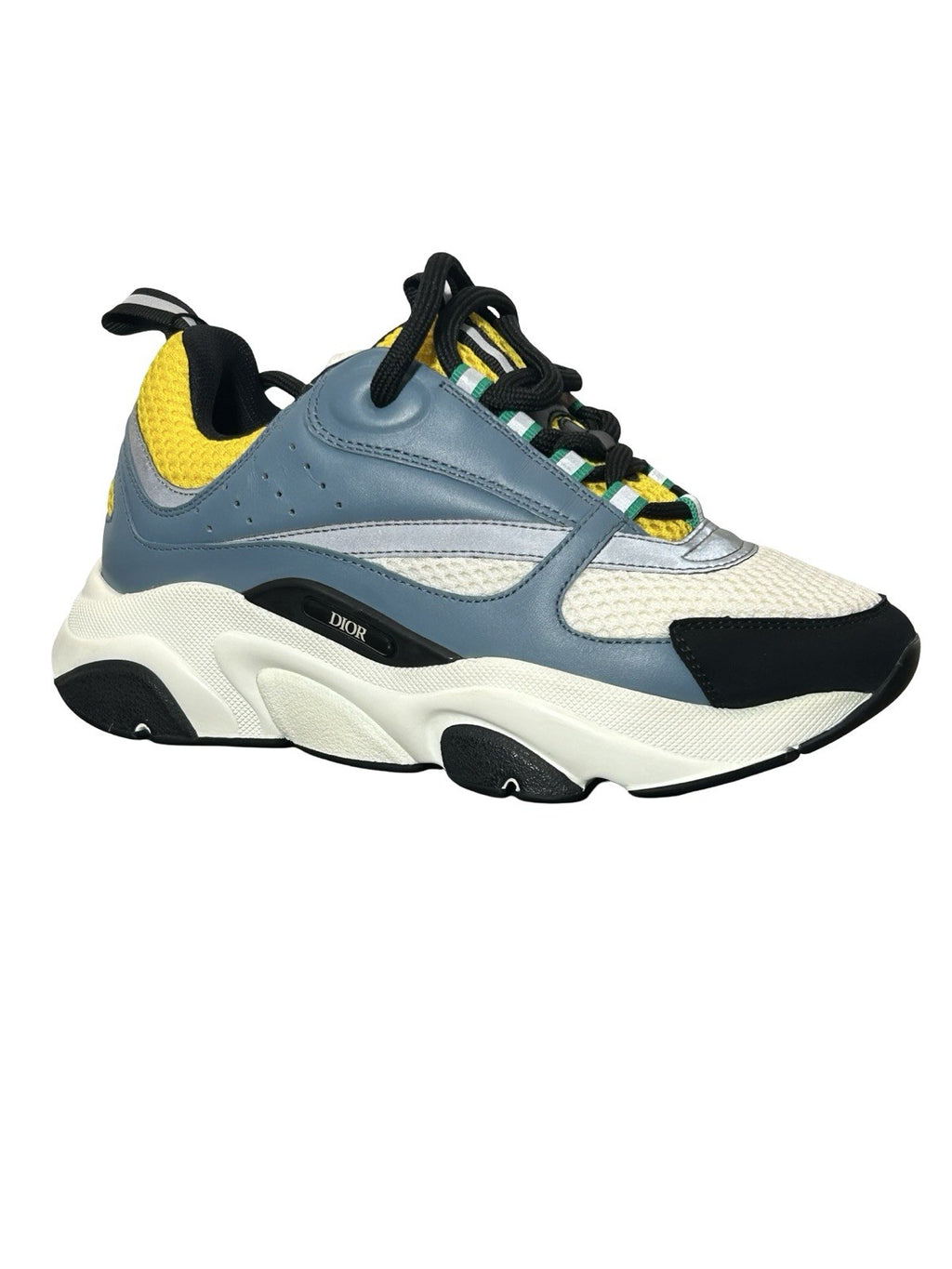 Dior Dior B22 Trainer Blue Yellow Size 35 EU