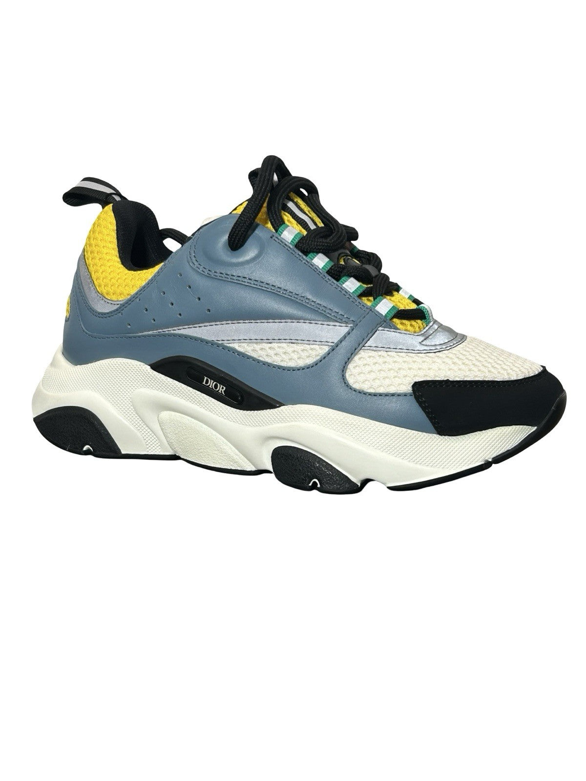 Dior Dior B22 Trainer Blue Yellow Size 35 EU
