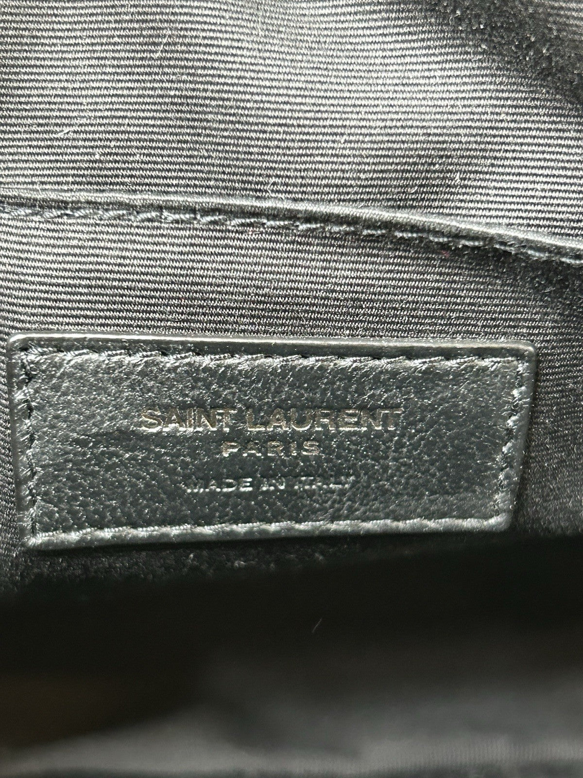 Saint Laurent YSL Lou Lou Black Camera Bag Crossbody Bag