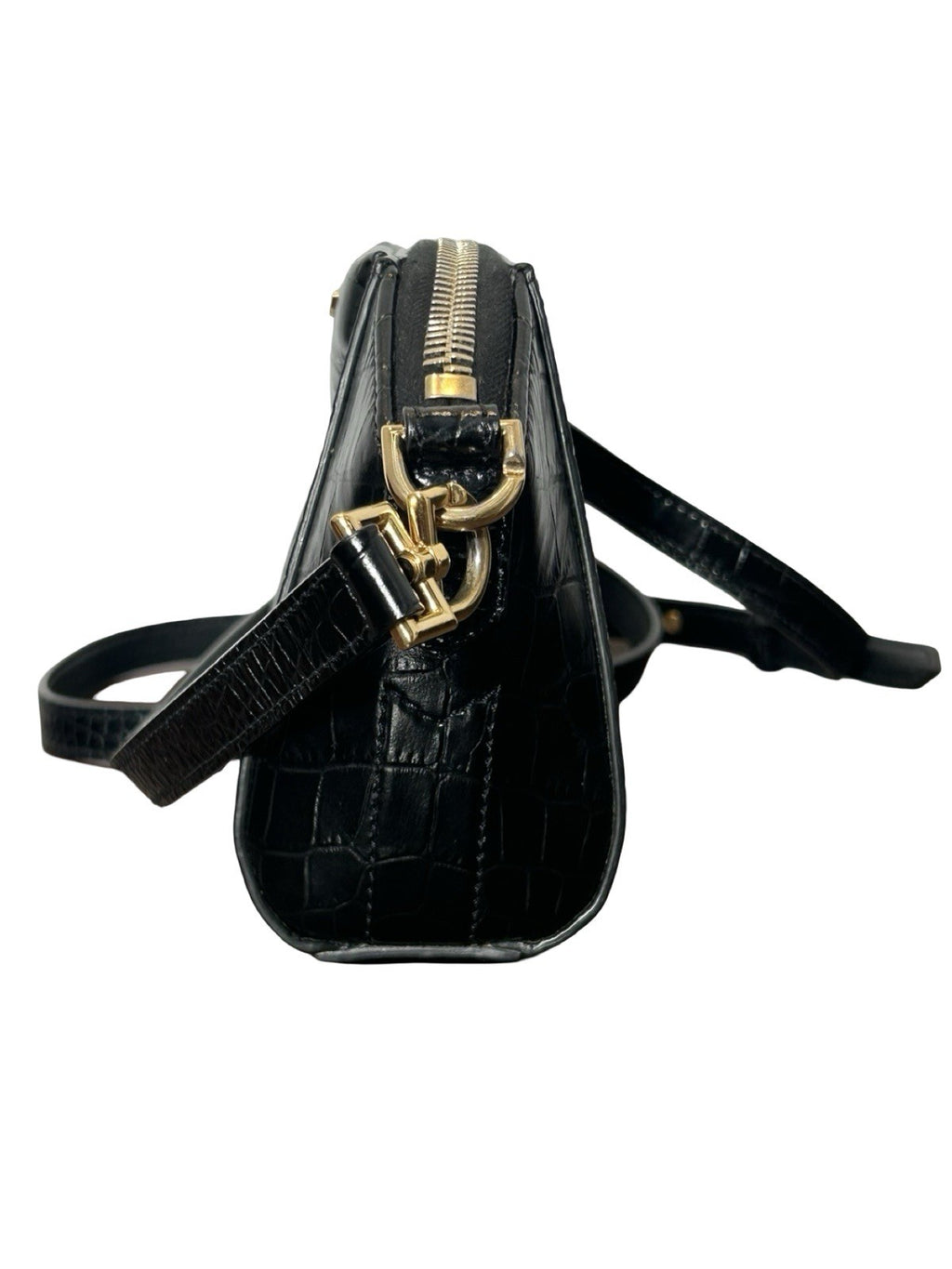 Givenchy Antigona Crossbody Bag Crocodile Embossed Leather Nano