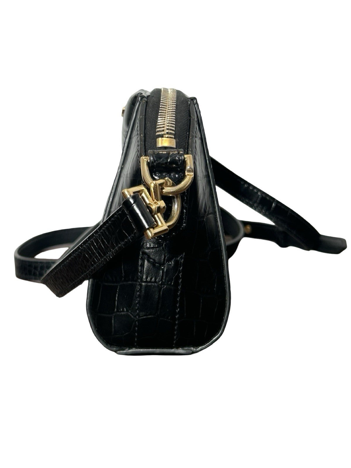 Givenchy Antigona Crossbody Bag Crocodile Embossed Leather Nano