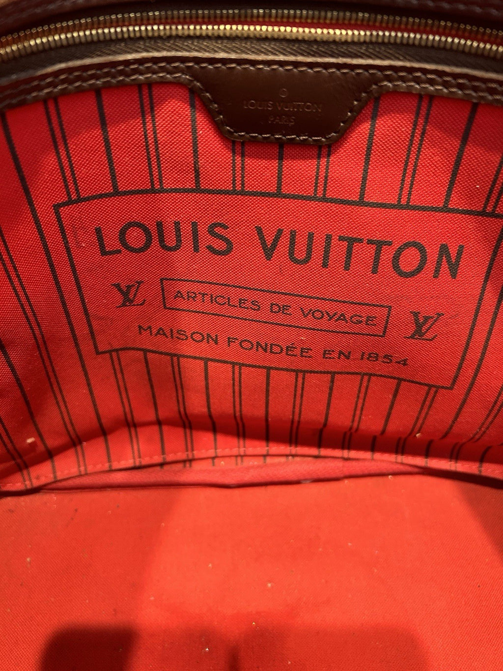 Louis Vuitton Neverfull NM Tote Damier MM (3)