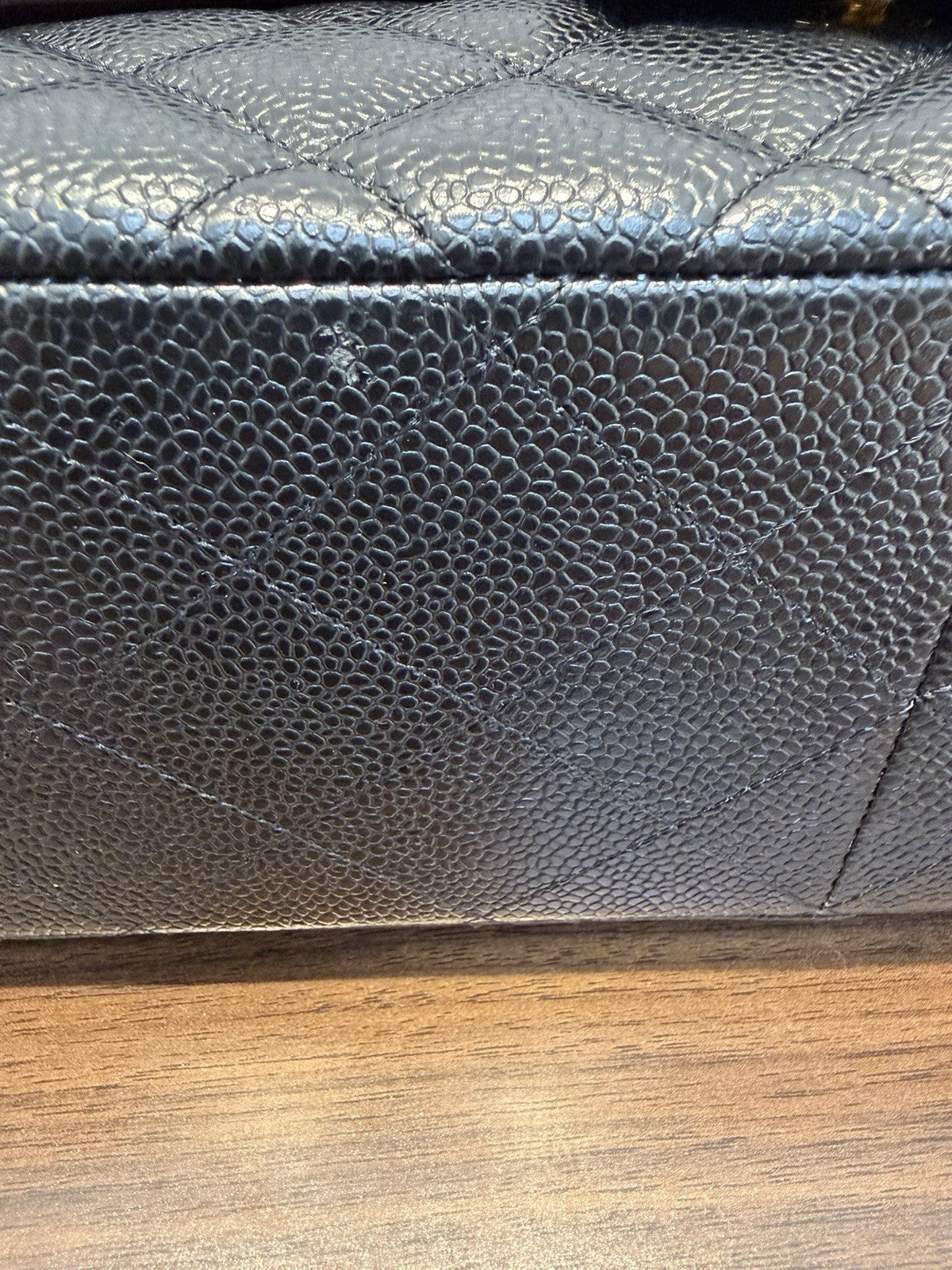 Chanel Classic Jumbo Double Flap Black Shoulder Bag