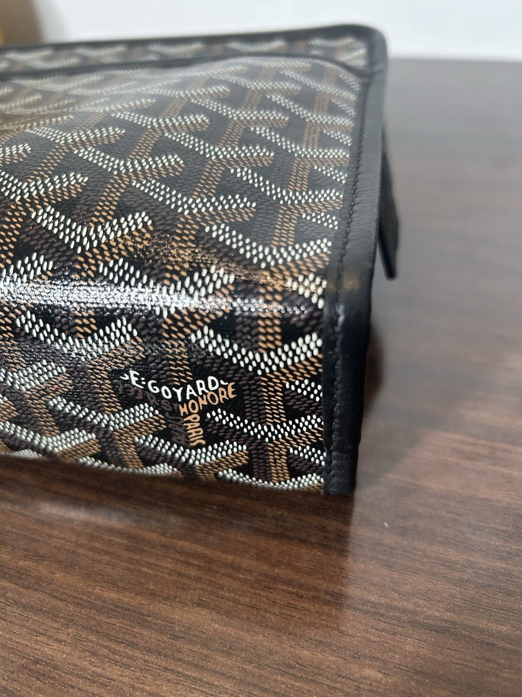 Goyard Jouvence Toiletry Pouch Coated Canvas MM
