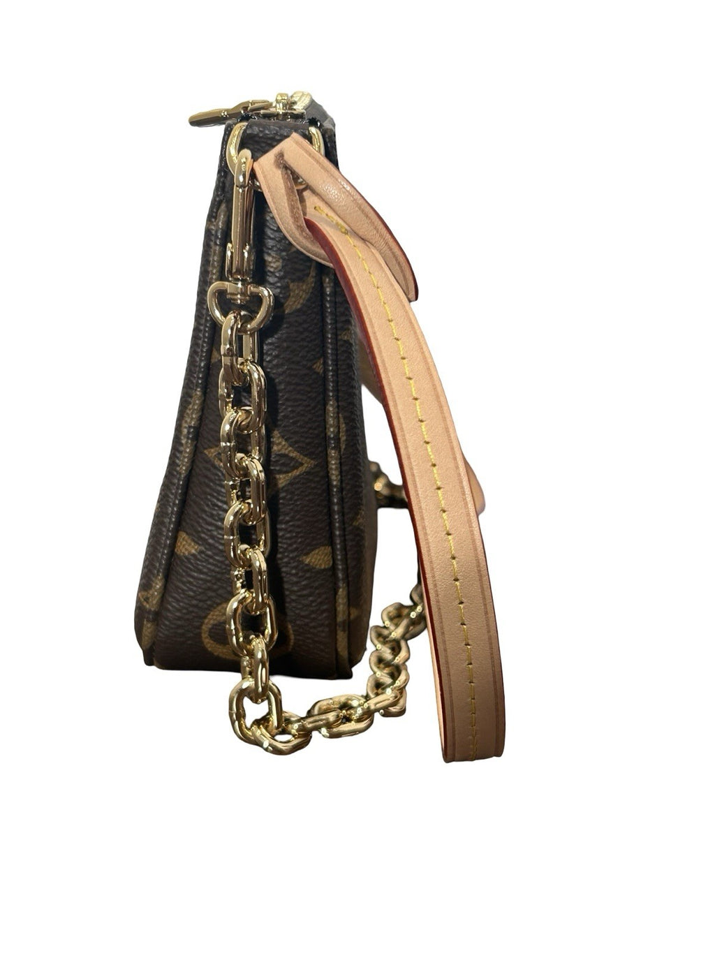 Louis Vuitton Pochette Accessories Monogram Coated Canvas