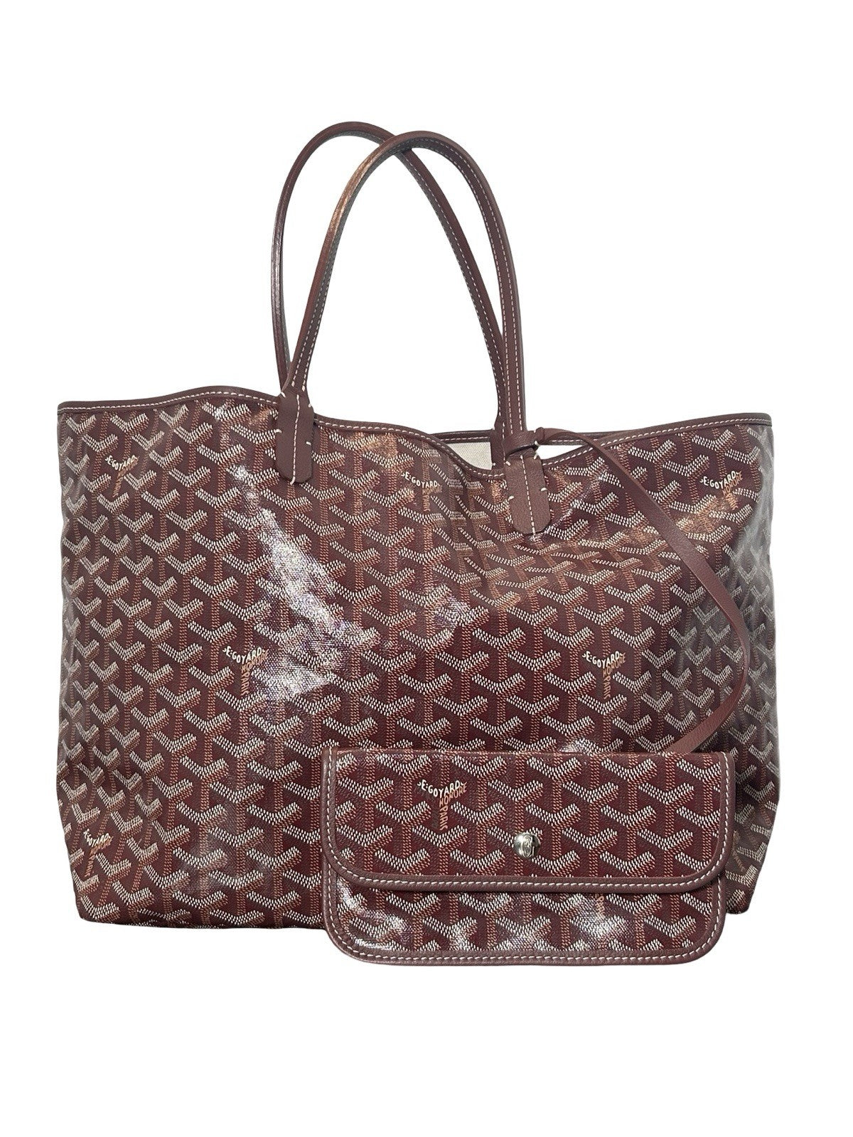 Goyard Goyardine Saint Louis PM Bordeaux AUTHENTIC