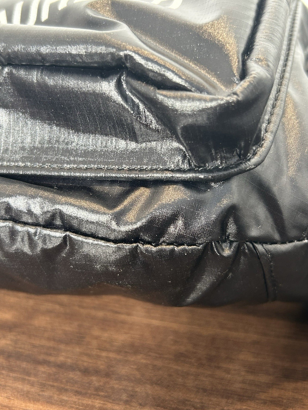 Saint Laurent Nylon Logo Nuxx Body Belt Bag Black