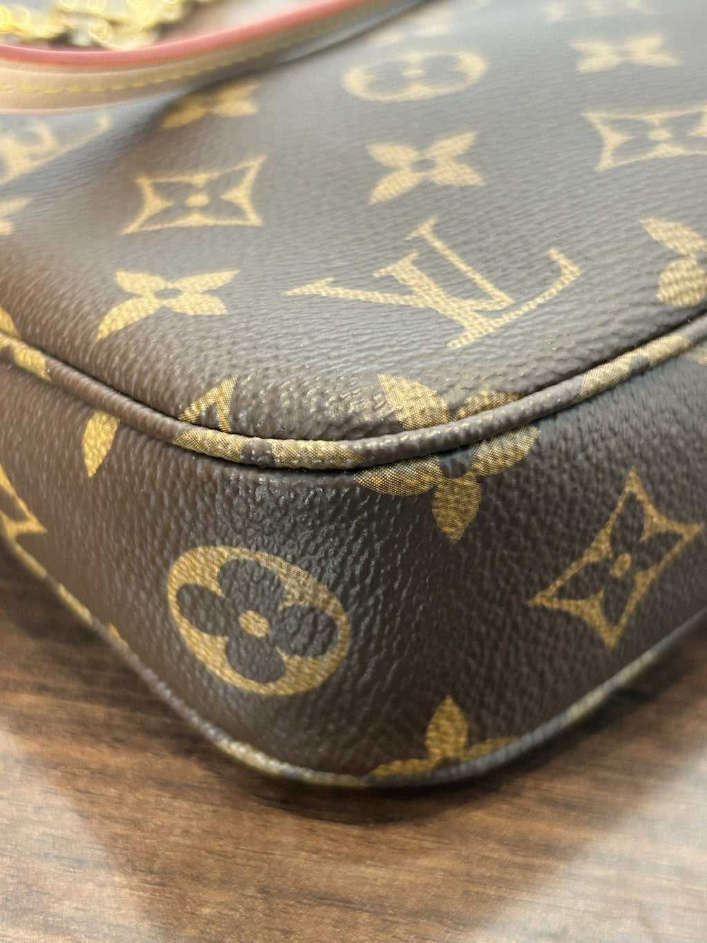 Louis Vuitton Pochette Accessories Monogram Coated Canvas