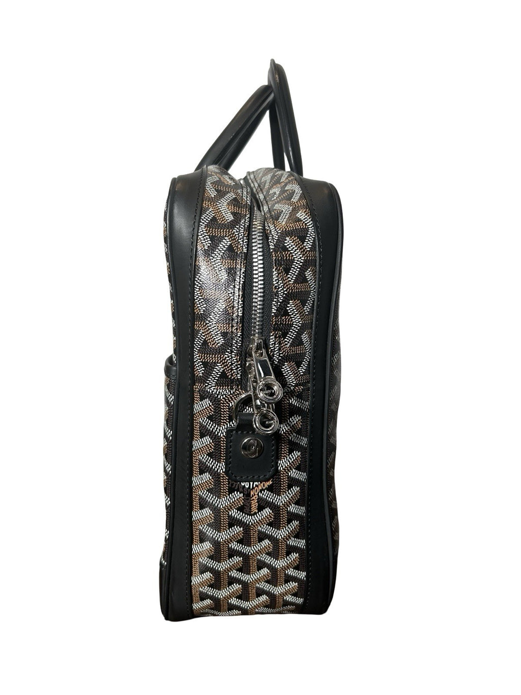 Goyard Goyardine Ambassade MM Briefcase Black