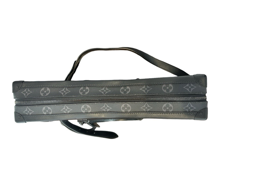 Louis Vuitton Soft Trunk Briefcase Monogram Eclipse Canvas