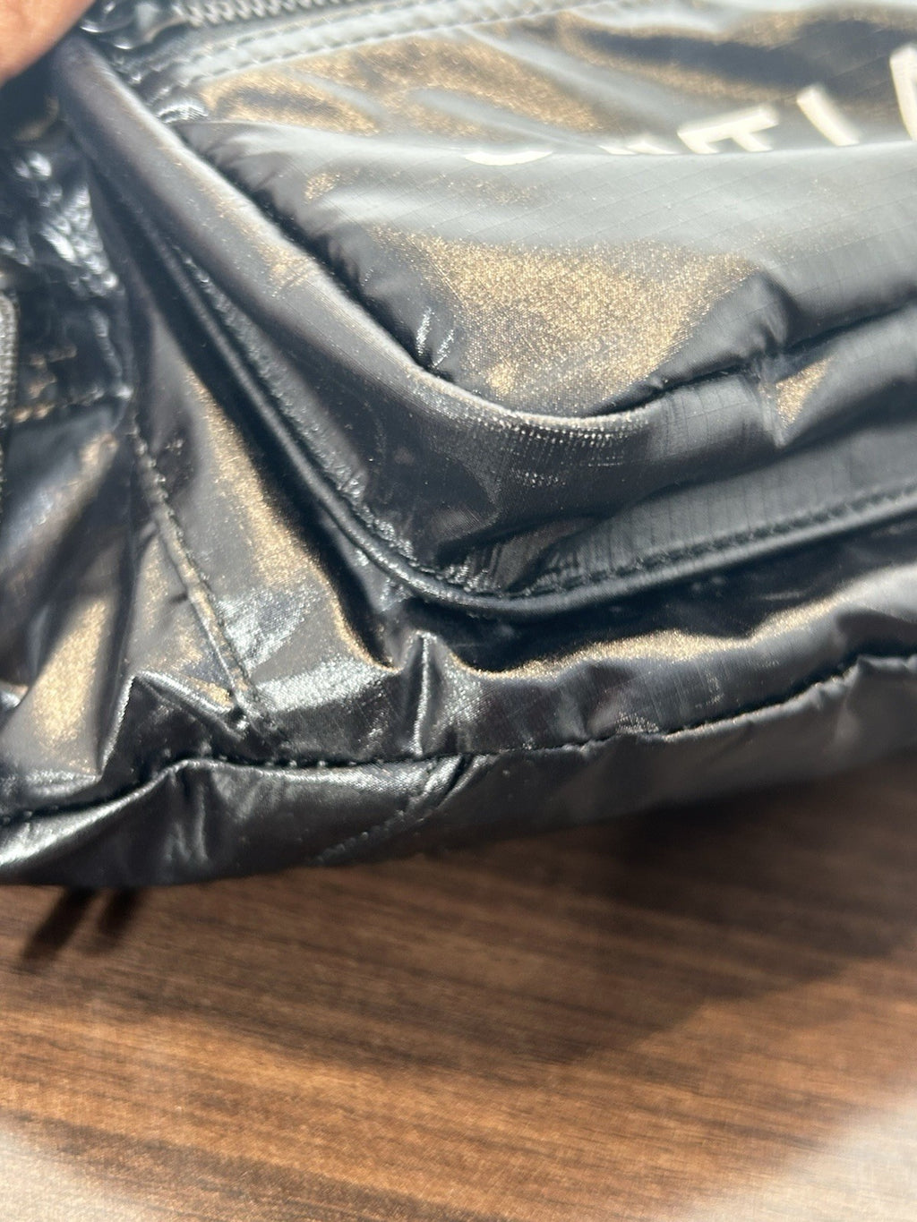 Saint Laurent Nylon Logo Nuxx Body Belt Bag Black