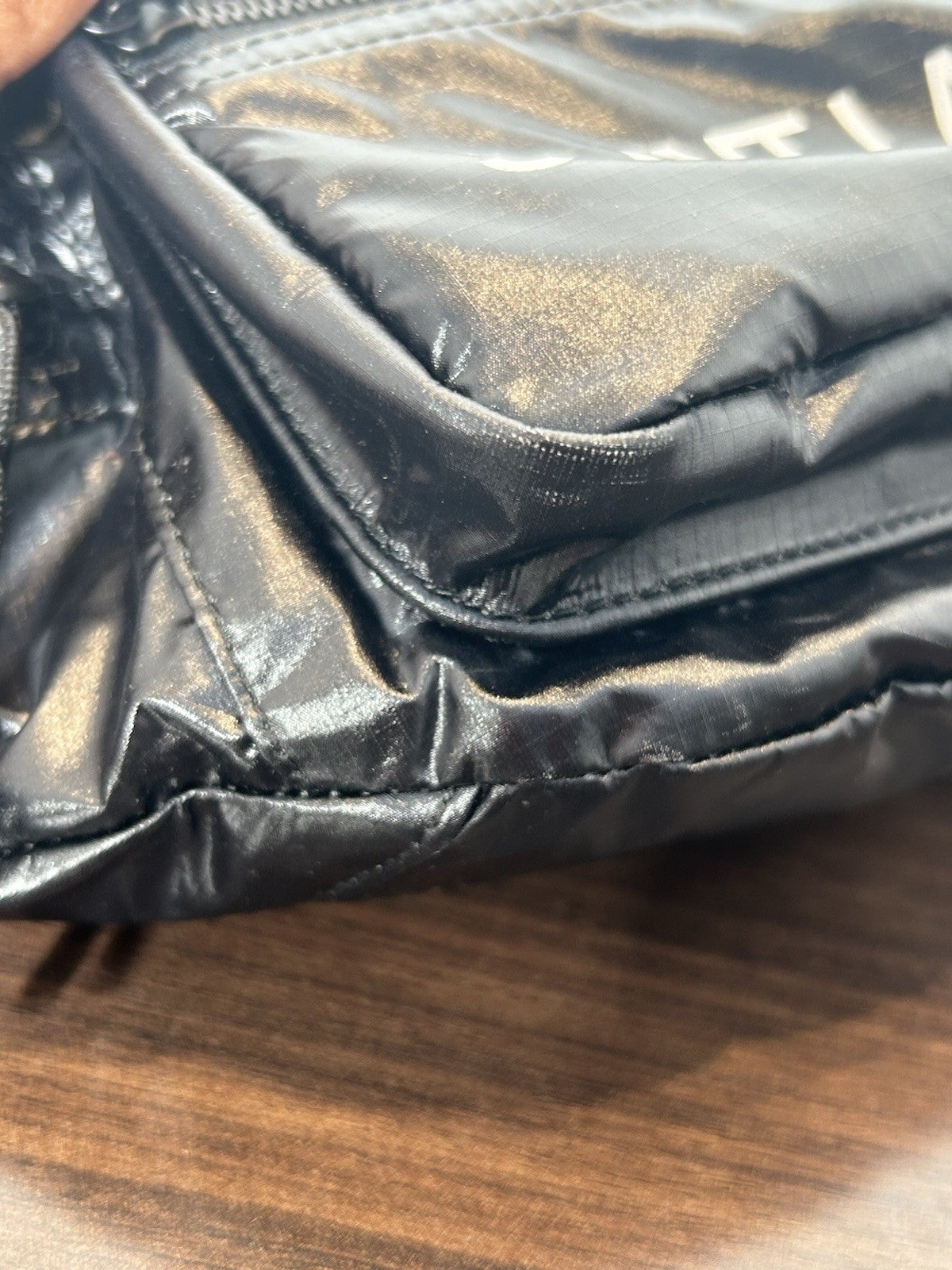 Saint Laurent Nylon Logo Nuxx Body Belt Bag Black