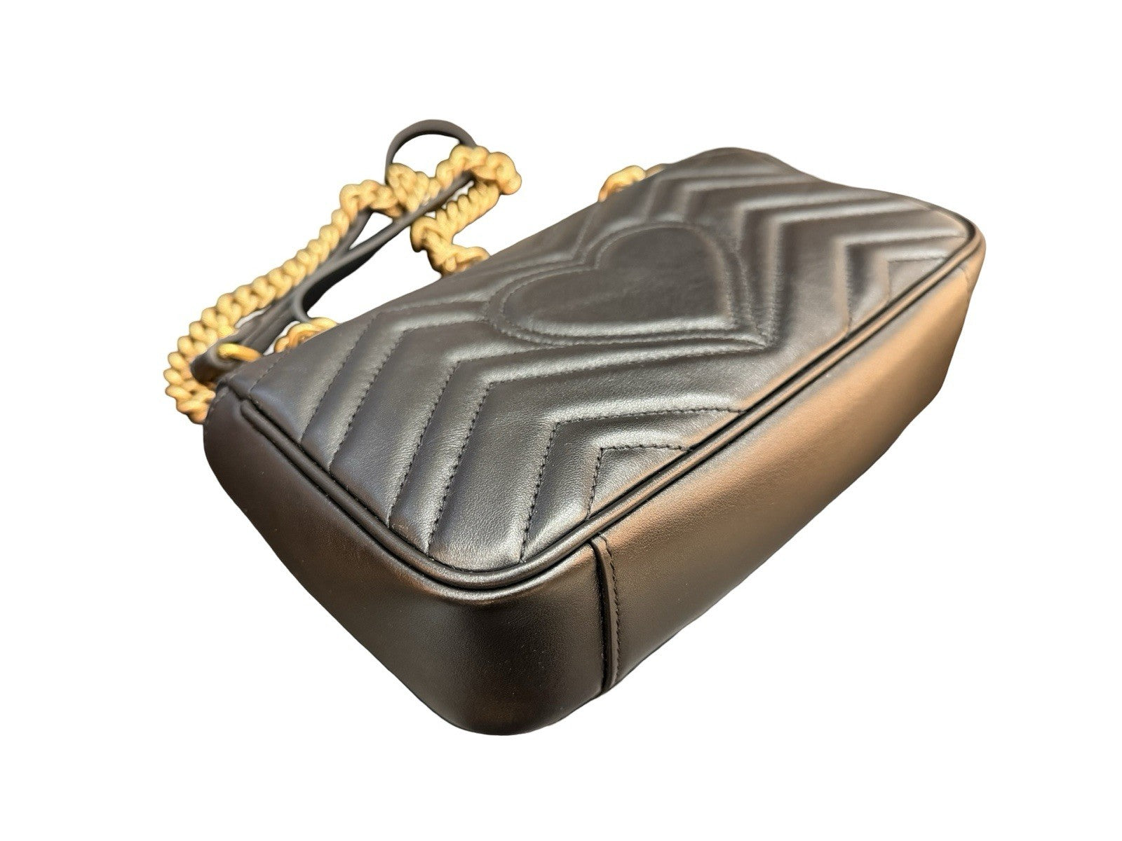 Gucci GG Marmont Flap Bag Matelasse Leather Mini