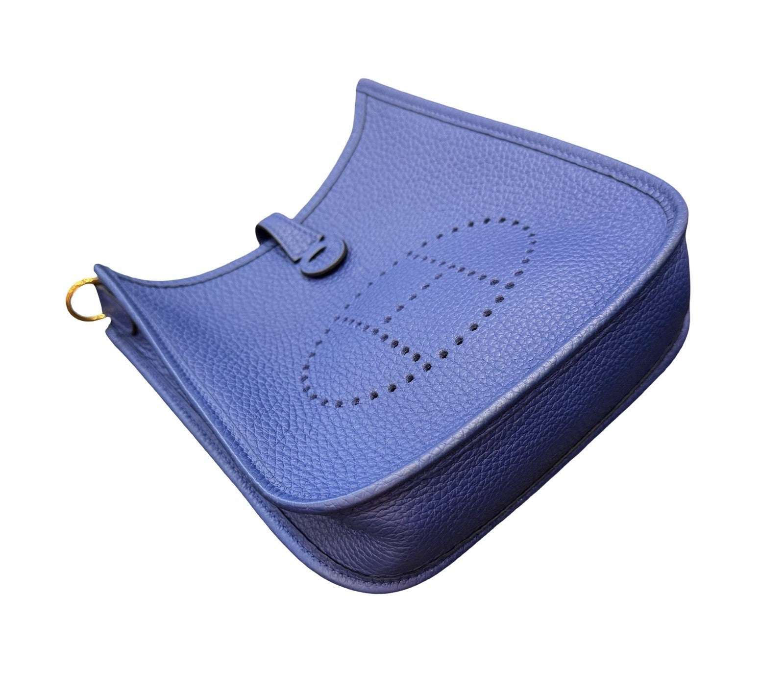 Hermes Clemence Evelyne TPM  Leather Crossbody Bag