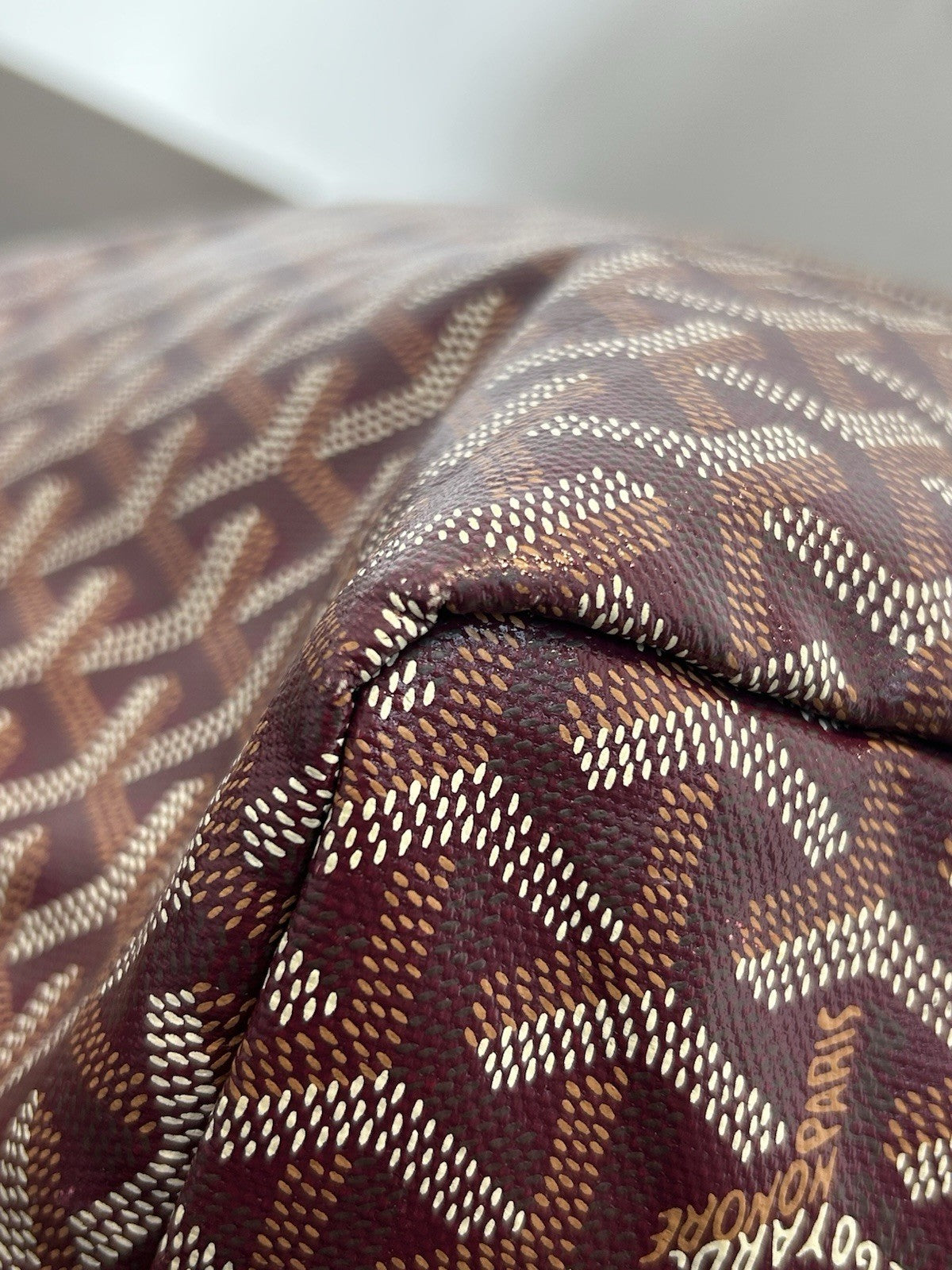 Goyard Goyardine Saint Louis PM Bordeaux AUTHENTIC