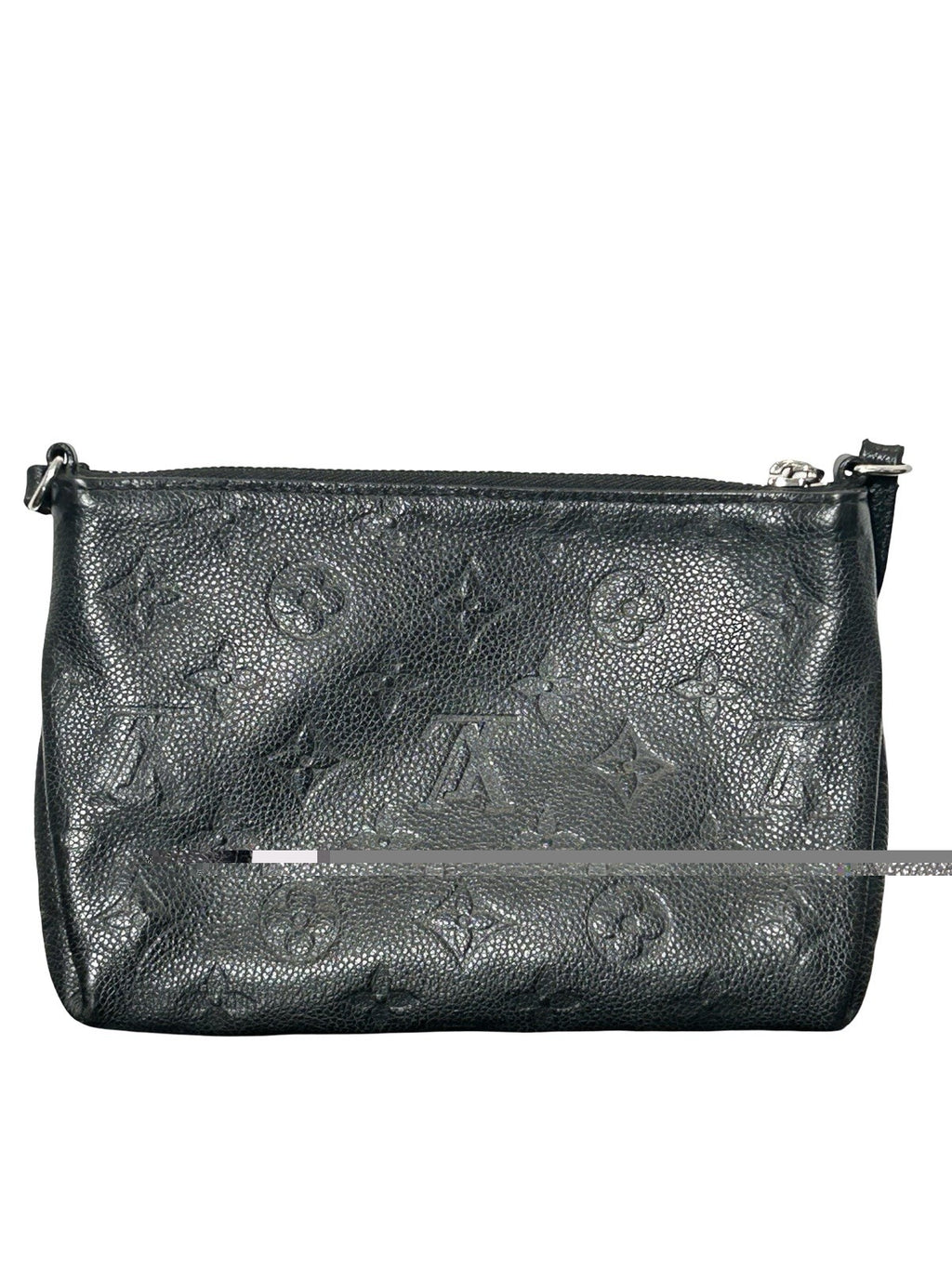 Louis Vuitton Pallas Clutch Monogram Empreinte Black Crossbody