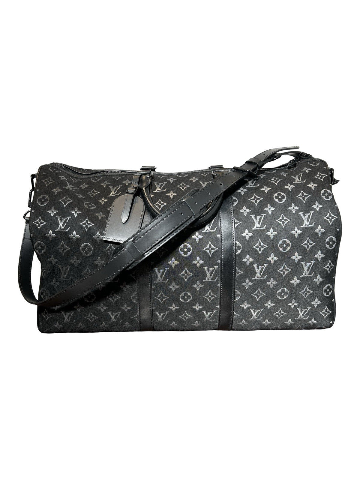 Louis Vuitton LV Monogram Keepall Bandouliere Black (Special Edition)