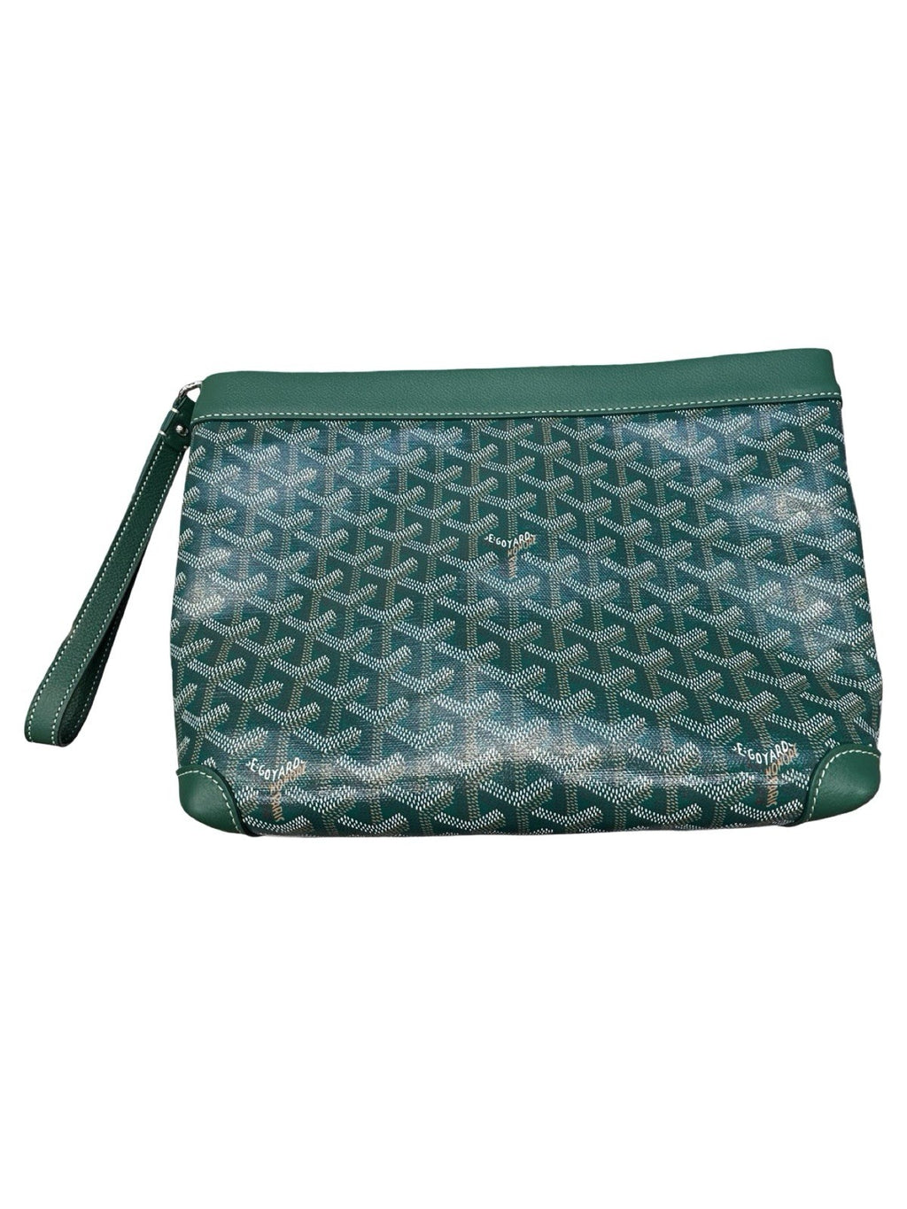 Goyard Goyardine Green Pouch 