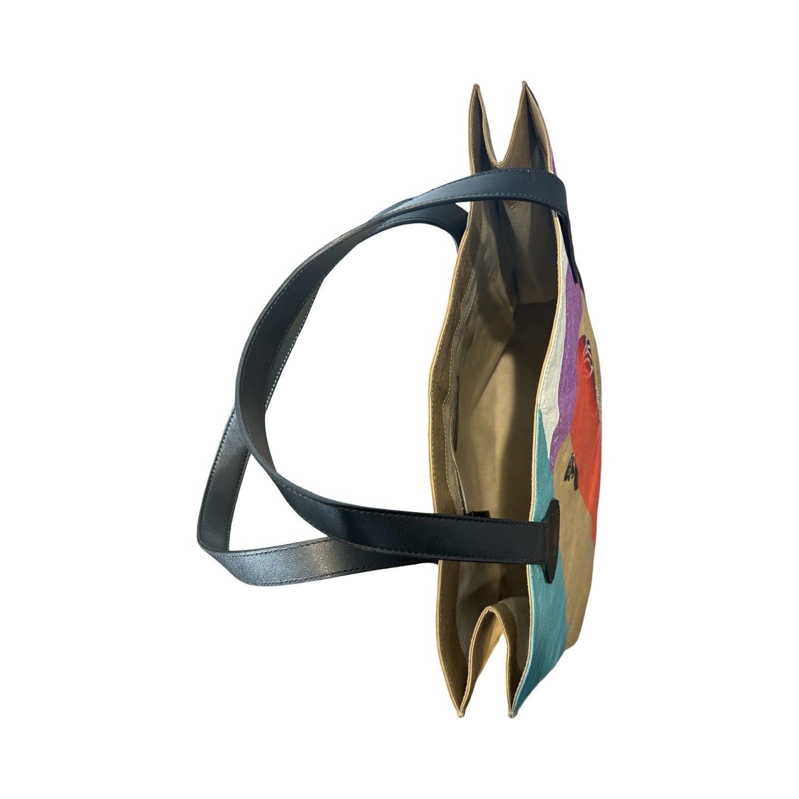 Lanvin Printed Kraft Paper Grocery Bag