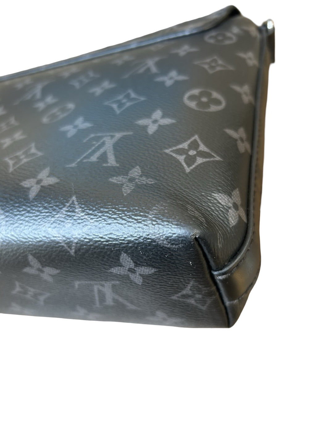 Louis Vuitton Black Monogram Eclipse District PM Messenger Bag