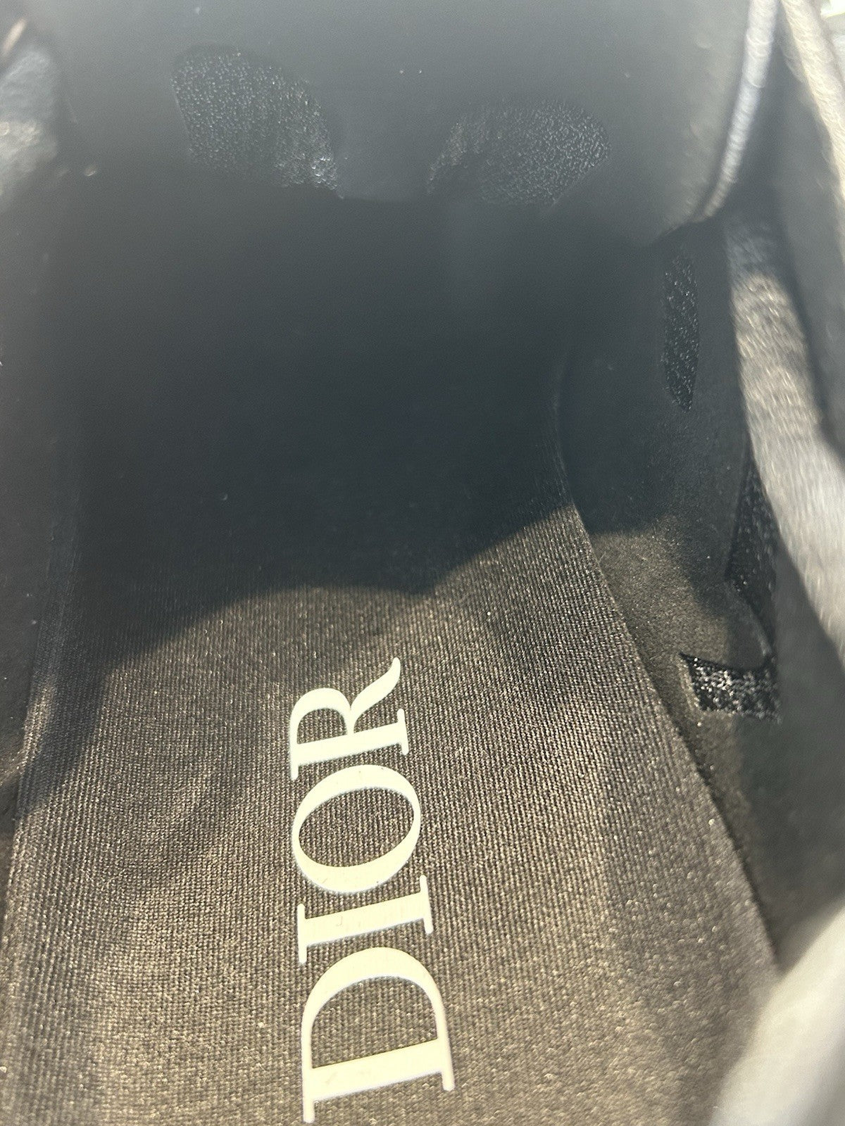 Dior B30 sneakers in black technical mesh Size 9 - 42
