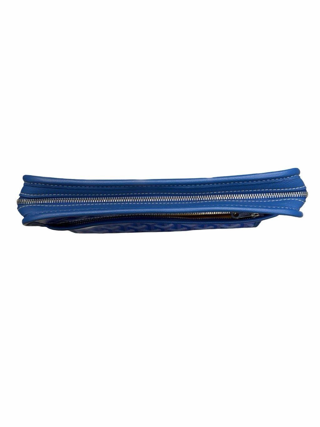 Goyard Goyardine Jouvance Toiletry Pouch Sky Blue MM