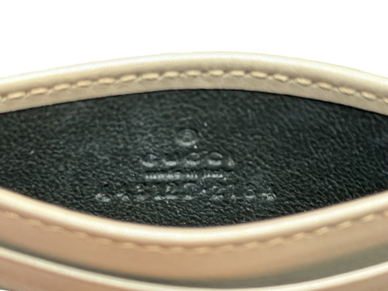 Gucci GG Marmont Card Case Leather Card Holder