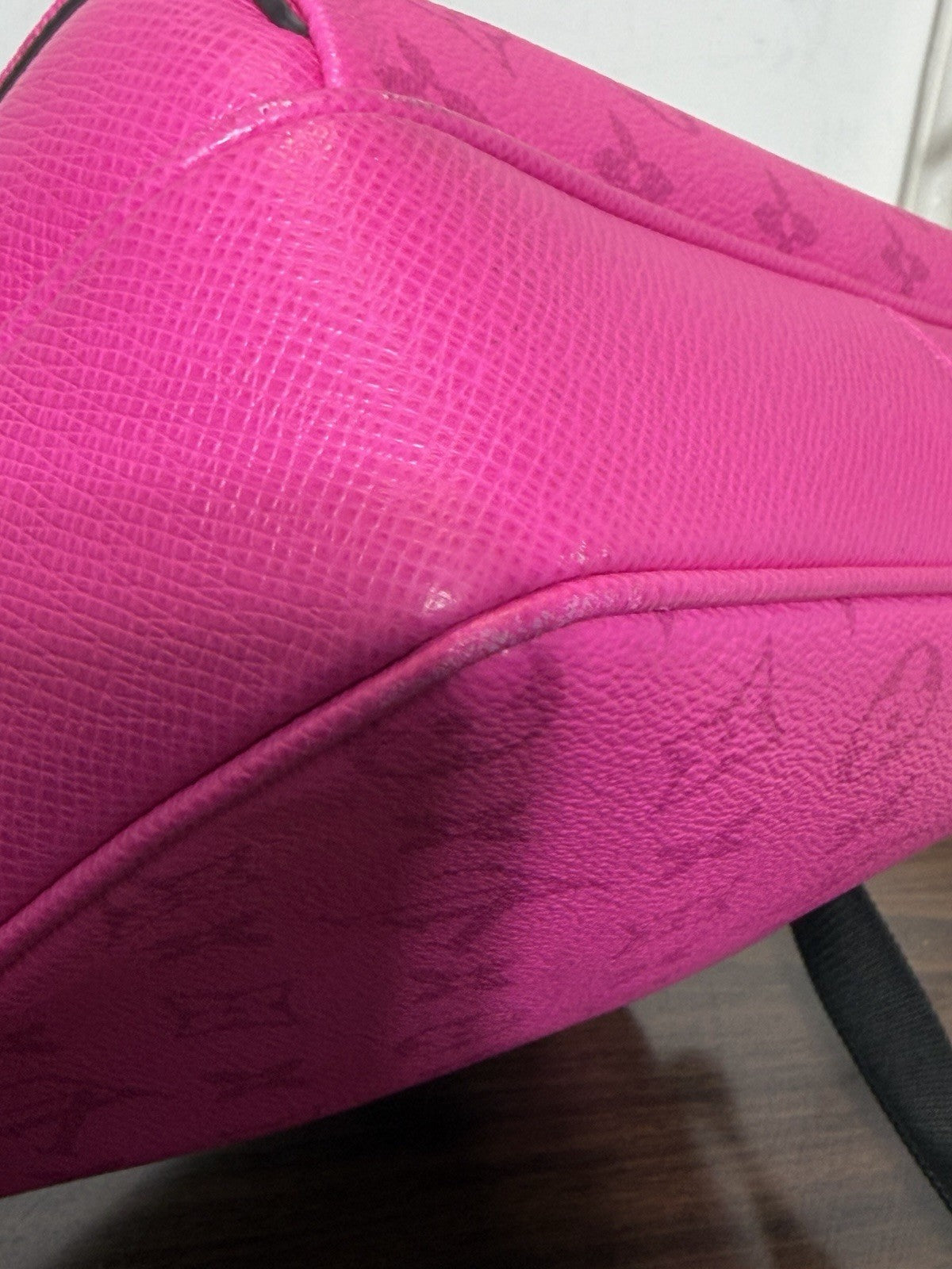 Louis Vuitton Taigarama Outdoor Messenger Fuchsia