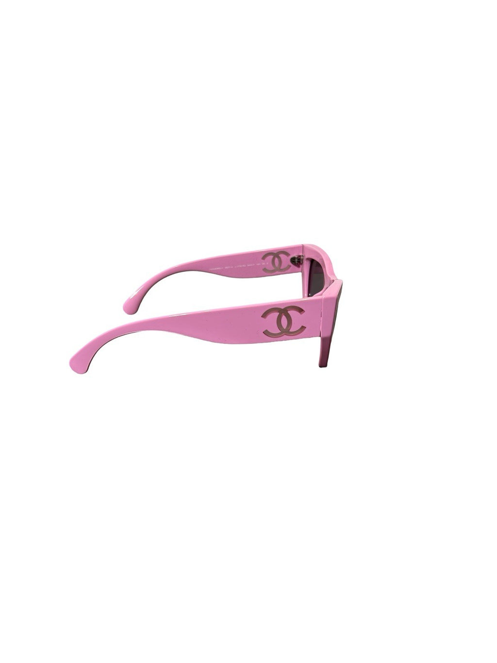 CHANEL Acetate Cat Eye Sunglasses  Pink