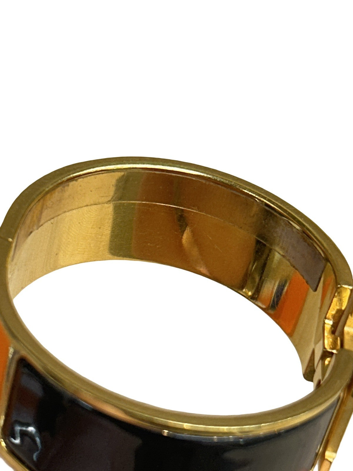 Hermès Clic Clac H Bracelet Black