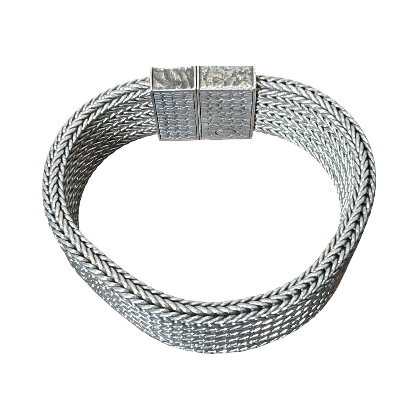 John Hardy Sterling Silver Rata Chain 26 mm Bracelet 