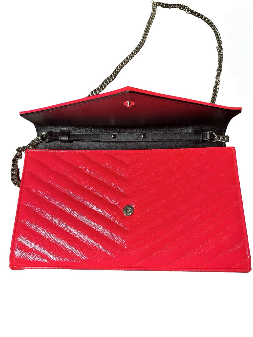 Saint Laurent (YSL) Monogram Envelope Wallet on Chain