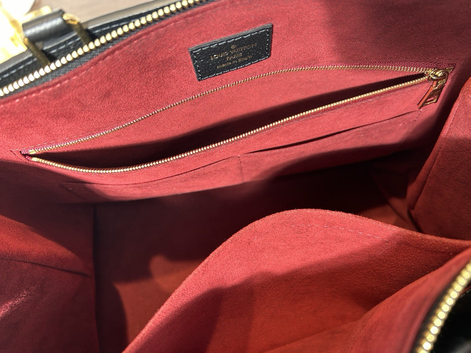 Louis Vuitton Grand Palais Tote Black Monogram Leather