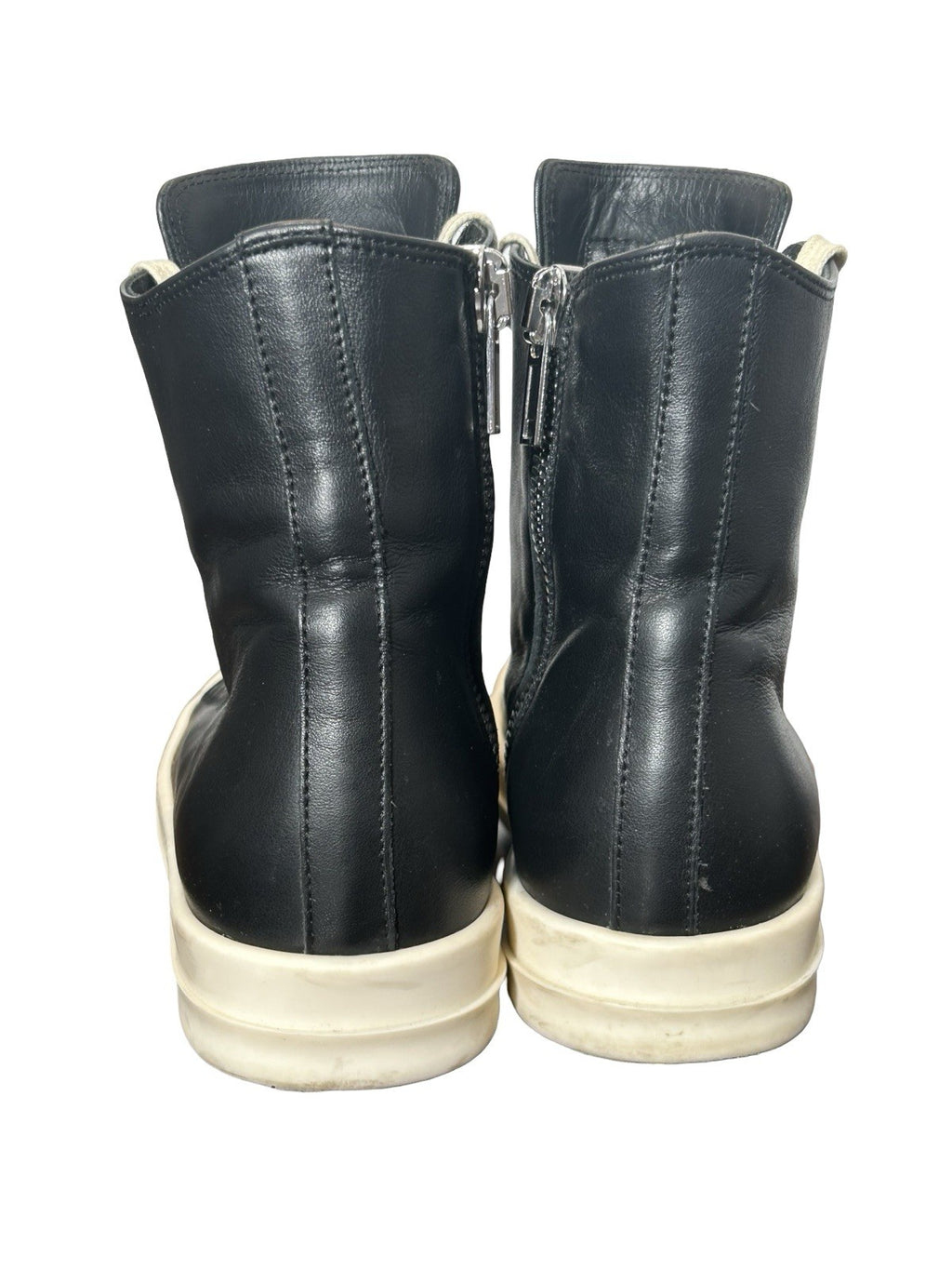 Rick Owen High-Top Leather Sneakers Size 37 EU Women