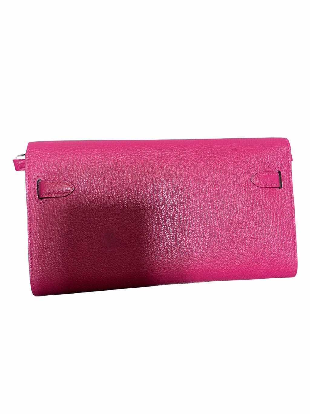 Hermes 2023 Chevre Mysore Kelly-to-Go Wallet on Strap