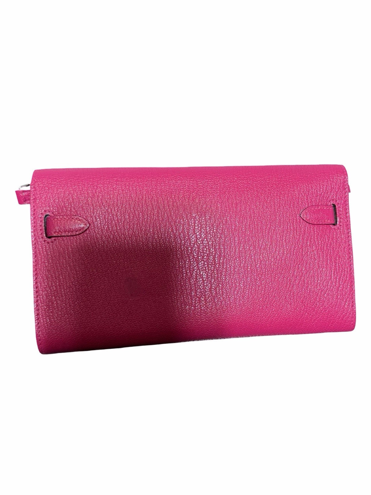Hermes 2023 Chevre Mysore Kelly-to-Go Wallet on Strap