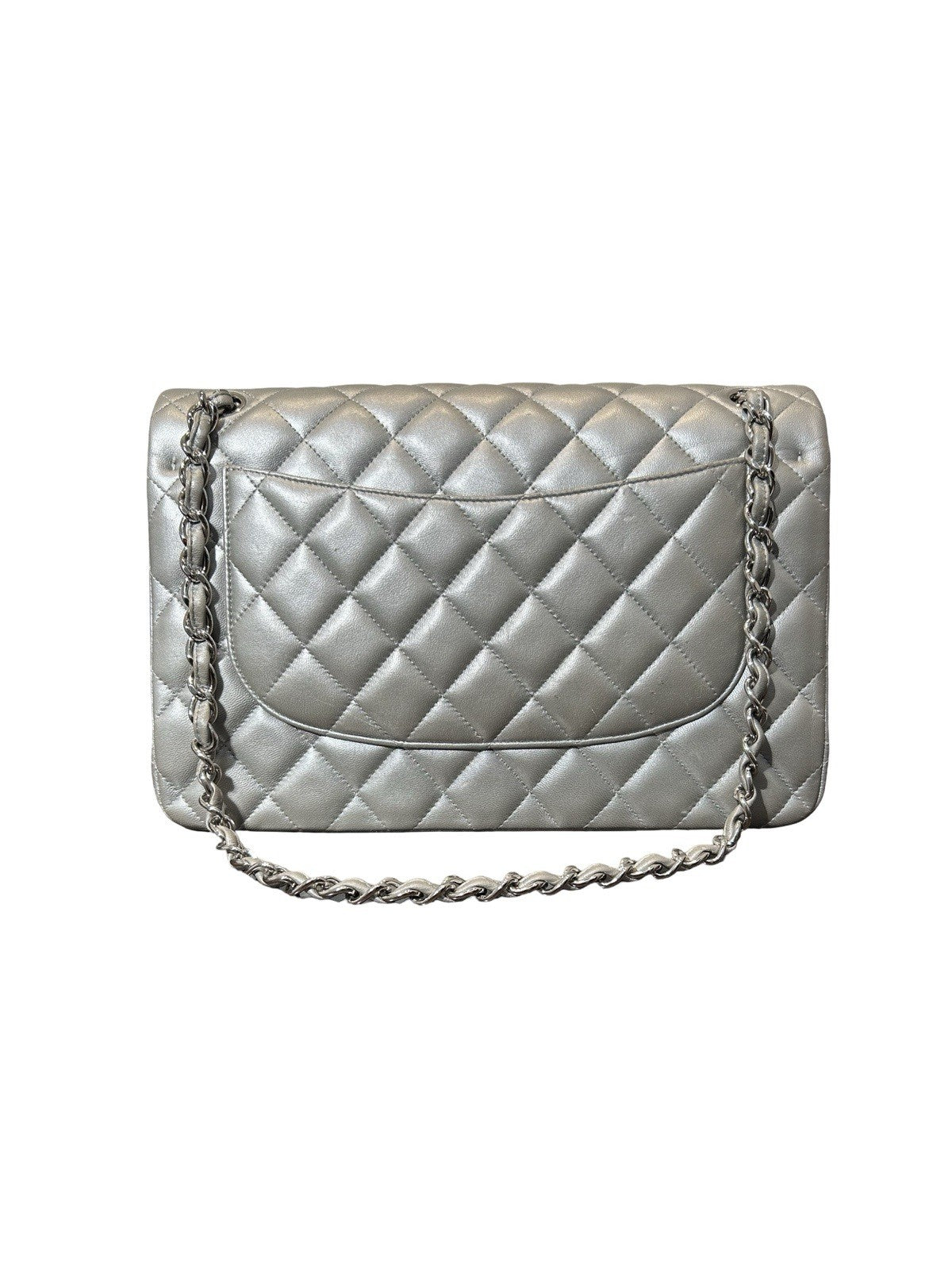 Chanel Classic Iridescent Jumbo Double Flap Bag