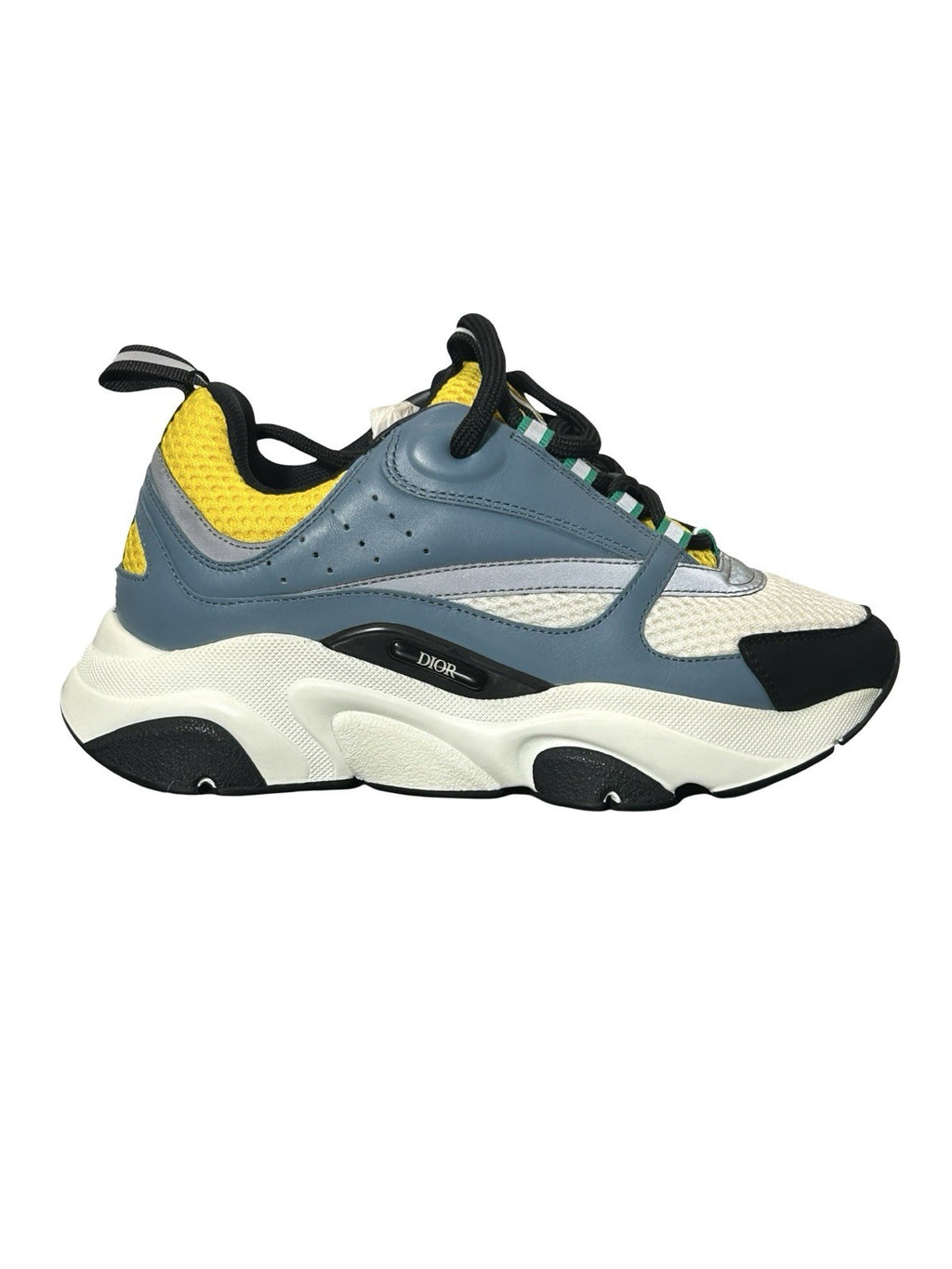 Dior Dior B22 Trainer Blue Yellow Size 35 EU
