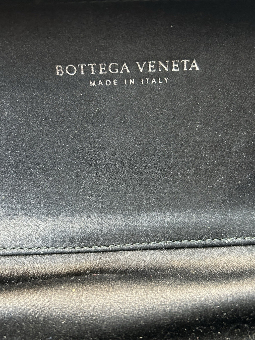 Bottega Veneta Pochette knot silk clutch bag