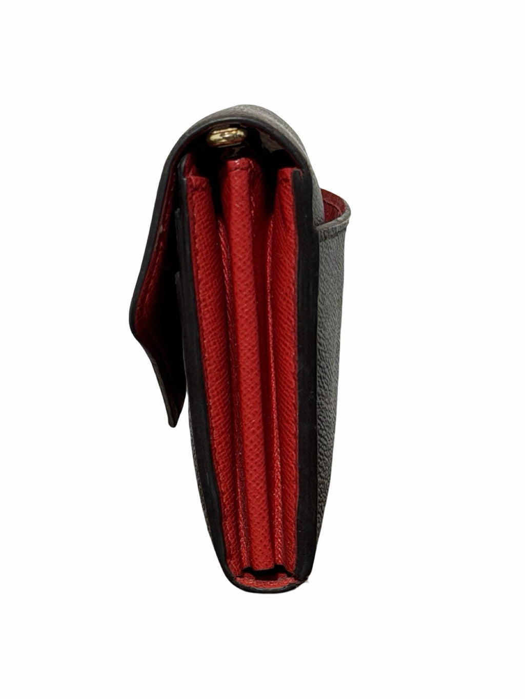 Louis Vuitton Sarah Wallet Red Inside