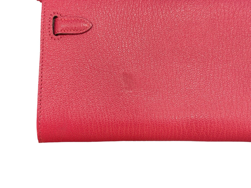 Hermès Kelly To Go Chevre Mysore Shoulder Bag Rose Mexico