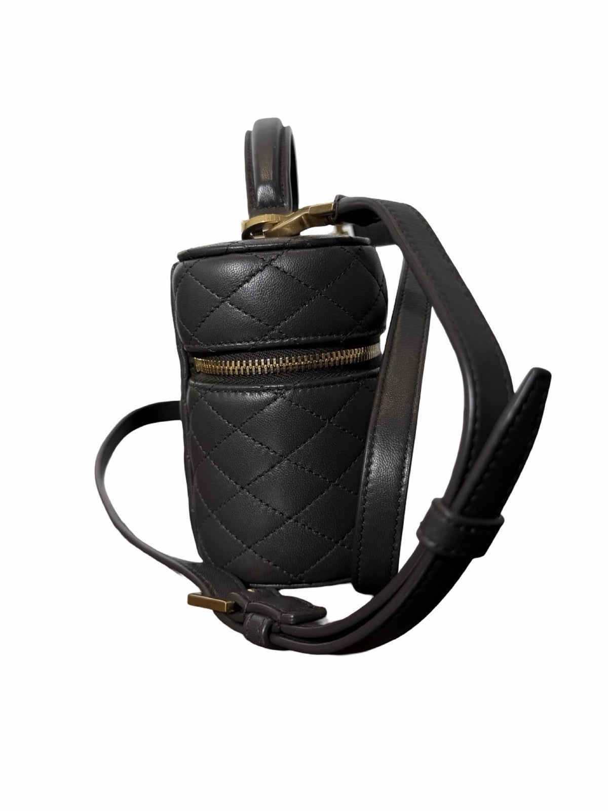 Saint Laurent YSL Gaby Mini Vanity Bag in Lambskin