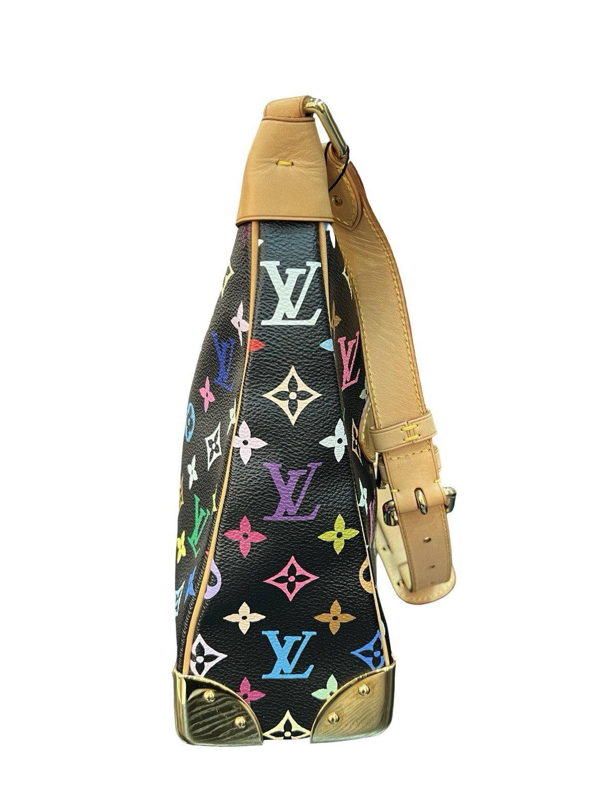 Louis Vuitton x Takashi Murakami Monogram Multicolore Boulogne Shoulder Bag