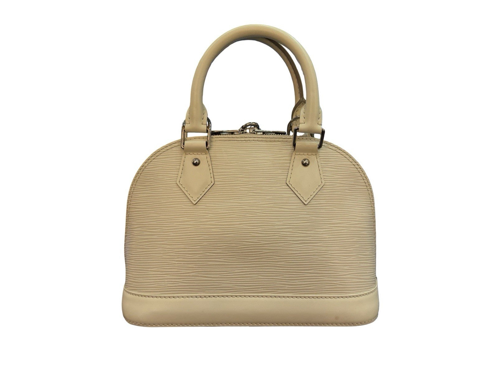 Louis Vuitton Epi Alma BB Ivory