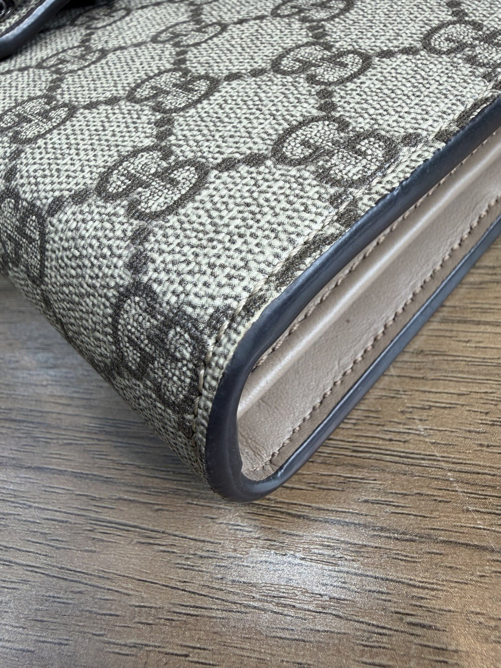 Gucci  Leather Dionysus Chain Wallet