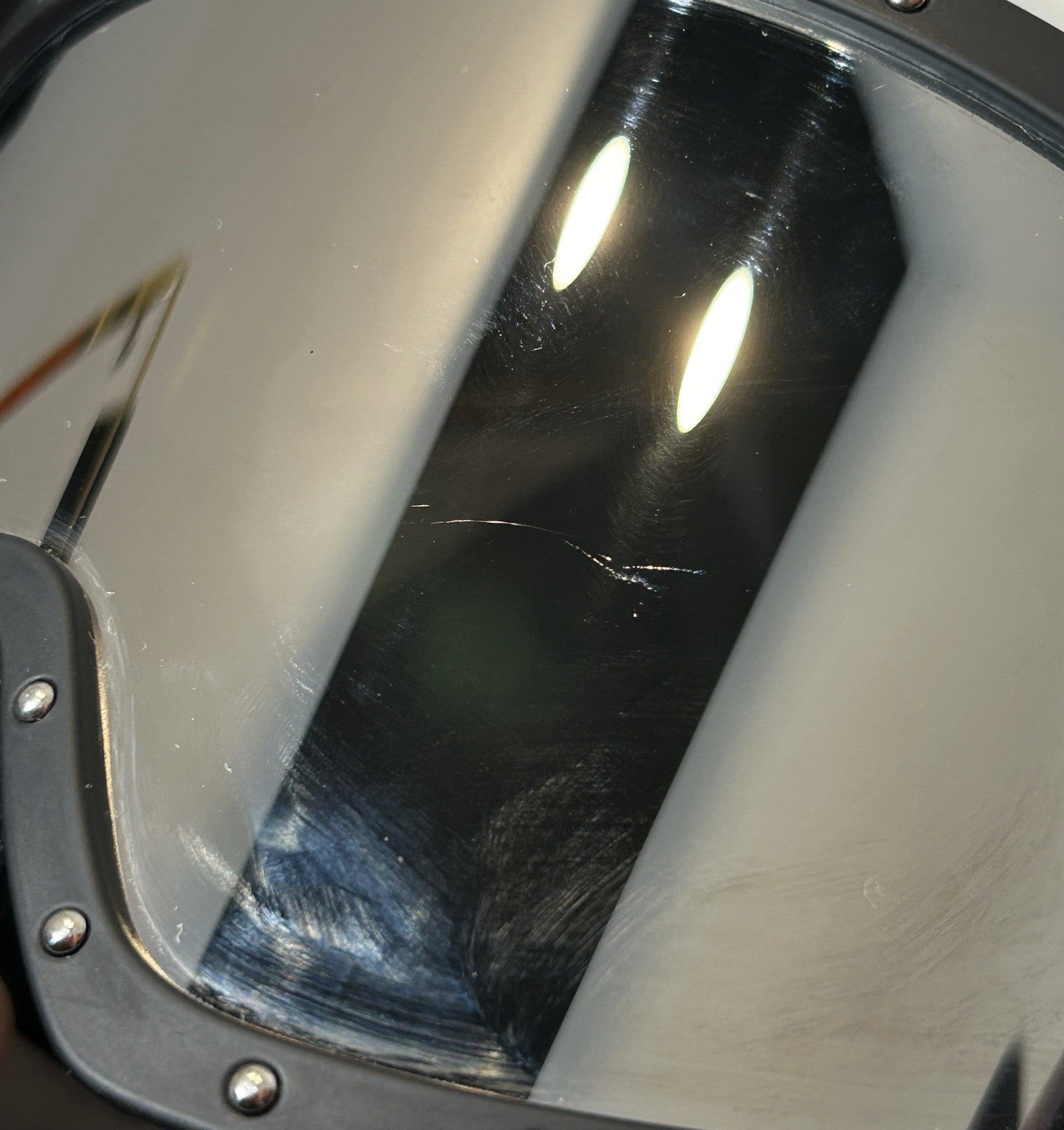 Celine Studded Adjustable Ski Goggles Black